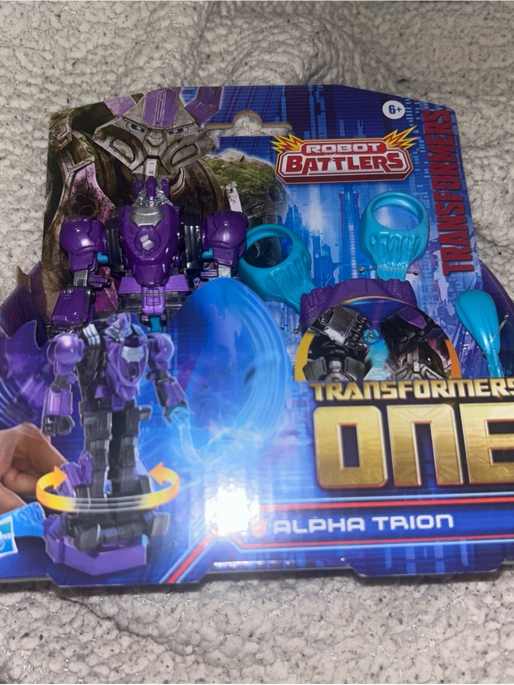 Transformers One Robot Battlers Alpha Trion 4.5" Action Figure Hasbro